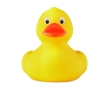 Yellow PVC rubber duck for the bath colour yellow