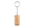 Original bottle cork keyring for caterers colour beige