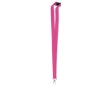 Lanyard with carabiner and safety lock colour fuchsia