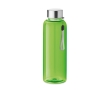 Reusable plastic bottle, BPA Free, 500 ml colour transparent lime