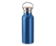 Thermos bottles with bamboo lids with handle, 500 ml colour blue