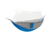 Hammock, strong nylon material with mosquito net, up to 200 kg colour royal blue