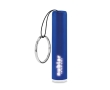 Flashlight with a glowing logo as a promotional item colour royal blue