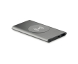 Aluminium wireless power charger, 4000 mAh colour titanium