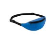 Adjustable bum bag made of 2100D polyester for runners colour royal blue