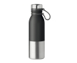Drip-proof thermos bottle with elegant design, 600 ml colour black
