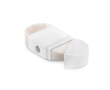 Eraser with sharpener fot office use colour white