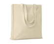 Tote bag with reinforced handles, 140 g/m2 colour beige