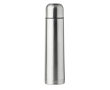 Stainless steel thermos in matt silver, 1 L colour matt silver