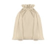 Medium-sized cotton gift bag, 105 g/m2 colour beige