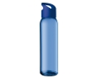 Glass bottle for promotions, 470 ml colour royal blue