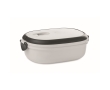 Lunch box made of PP with leak-proof closure, 1 L colour white