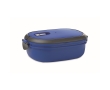 Lunch box made of PP with leak-proof closure, 1 L colour royal blue