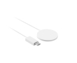 Wireless mobile phone charging pad, ultra slim colour white