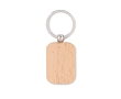 Wooden keyring colour wood