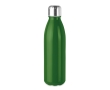Coloured glass bottle with steel lid, 650 ml colour green