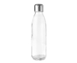 Coloured glass bottle with steel lid, 650 ml colour transparent