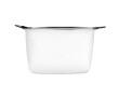 Toiletry bag made of transparent EVA mesh for travel colour transparent white