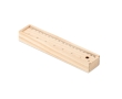 Set of coloured pencils, ruler and eraser in a box for students colour wood