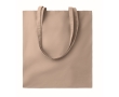 Affordable tote bag in bright colours for events, 180 g/m2 colour sand