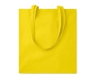 Affordable tote bag in bright colours for events, 180 g/m2 colour yellow