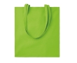 Affordable tote bag in bright colours for events, 180 g/m2 colour lime