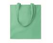 Affordable tote bag in bright colours for events, 180 g/m2 colour mint green