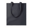 Affordable tote bag in bright colours for events, 180 g/m2 colour navy-blue