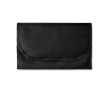 Toiletry bag with two compartments colour black