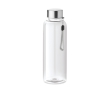 Leak-proof water bottle, recycled plastic, 500 ml colour transparent