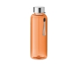 Leak-proof water bottle, recycled plastic, 500 ml colour transparent orange