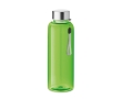 Leak-proof water bottle, recycled plastic, 500 ml colour transparent lime