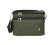 Cooler bag with 2 compartments for the office colour dark green