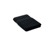 Medium organic cotton towels, 360 g/m2 colour black