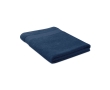 Large organic cotton bath towel, 180 x 100 cm colour blue