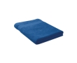 Large organic cotton bath towel, 180 x 100 cm colour royal blue