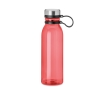 Bottle made from sustainable, recycled materials, 780 ml colour transparent red