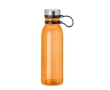 Bottle made from sustainable, recycled materials, 780 ml colour transparent orange