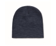 Unisex hat made of soft, elastic RPET colour blue