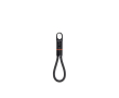 USB-C fast charging cable with carabiner Nordic Drift Everest 60W colour black