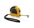 Recycled tape measure with rubber grip, 3 m / 16 mm colour yellow