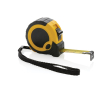 Custom recycled tape measures with logo, 3 m / 16 mm colour yellow