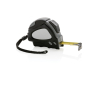 Recycled tape measure with auto stop, 5 m / 19 mm colour black