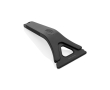 3-in-1 ice scraper in recycled plastic with multiple functions colour black