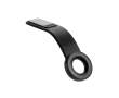 Magnetic car phone holder made from recycled materials colour black