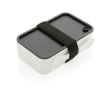 Lunchbox made from 93% recycled plastic, 1.2 L colour white