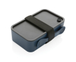 Lunchbox made from 93% recycled plastic, 1.2 L colour navy-blue