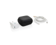 Charging set for phones and other devices with case colour black