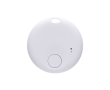 Recycled plastic item tracker, Apple-compatible colour white