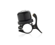 Bicycle bell with built-in tracker, Find My compatible colour black